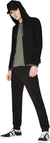 Miniatura 5 de AX ARMANI EXCHANGE Pantalón deportivo con cordón para hombre con bolsillos con cremallera