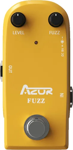 Miniatura 15 de AZOR AP-302 - Pedal de efecto de guitarra de distorsión, 3 modos, natural, apretado, clásico para guitarra eléctrica, True Bypass 3 perillas
