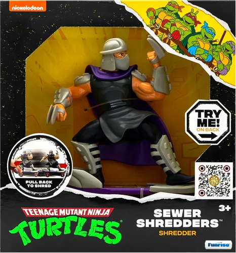 Miniatura 7 de Teenage Mutant Ninja Turtles - Trituradoras de alcantarillado de 5 pulgadas, edición clásica, para edades de 3 años o más, figura de acción