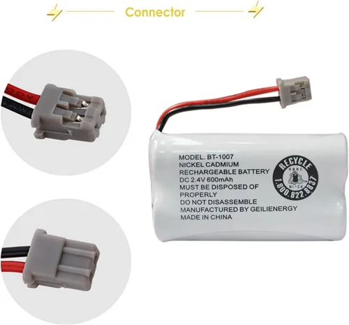 Miniatura 5 de BT1007 BT-1007 BBTY0651101 Batería compatible con BT904 BT-904 BT1015 BBTY0460001 BBTY0510001 BBTY0624001 BBTY0700001 HHR-P506, HHR-P506, HHR-P5001
