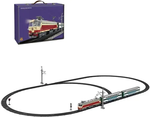 Miniatura 10 de Juego de tren de vapor de aleación SS7C con operación eléctrica, sonido envolvente y efectos de luz, y pista circular larga para juegos educativos