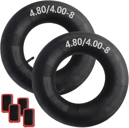 Miniatura 14 de 4.10/3.50-4 Tubos 4.10 3.50-4 Cámara de aire para neumáticos resistente de mano, triciclo eléctrico, carretillas, carritos de una rueda, cortacésped
