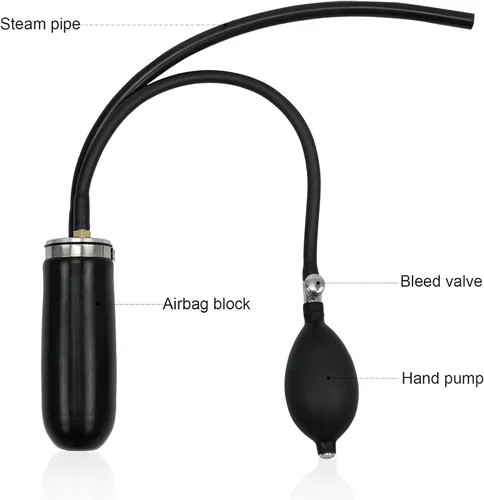 Miniatura 4 de Adaptador de admisión fácil con sellado fuerte vejiga expandible Máquina de humo Evap automotriz, accesorios para probador de fugas, máquina
