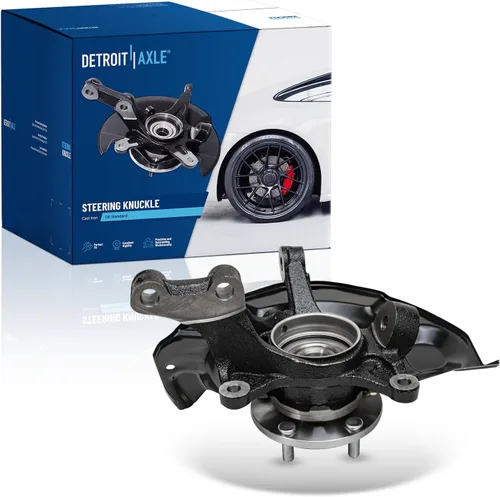 Miniatura 92 de Detroit Axle - Nudos de dirección delanteros de 2.5L de 2 piezas para Toyota 12-17 Camry, 2 nudos de dirección y conjunto de rodamiento de rueda