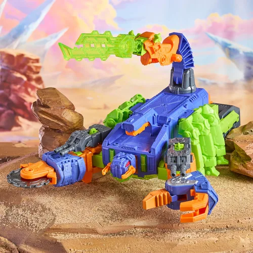 Miniatura 3 de Transformers CYBERWORLD - Juego de batalla Scorponok Strike, juego de figuras de acción de conversión con luces y sonidos, juguetes robot para niños