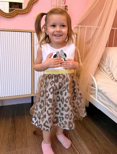 Miniatura 5 de Disney - Vestidos para bebés y niñas pequeña con diseño de princesas, Elsa de Frozen, Cenicienta, Ariel, Jazmín y Rapunzel, vestidos de tul