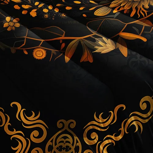 Miniatura 3 de AILONEN Juego de edredón de abeja bohemia, tamaño Queen, juego de ropa de cama de lujo negro y dorado para niños, adolescentes y niñas, edredón
