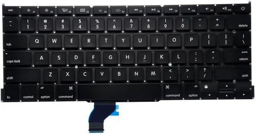 Miniatura 3 de Teclado retroiluminado de repuesto con retroiluminación de EE. UU. con 80 tornillos PCE, para MacBook Pro Retina de 13 pulgadas A1502