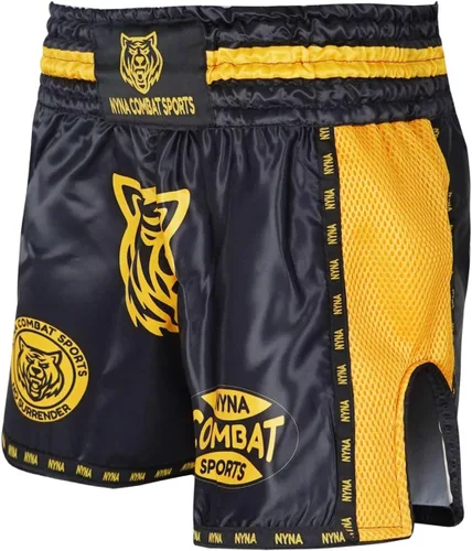 Miniatura 2 de Nyna Combat Muay Thai Shorts MMA Pantalones cortos para entrenamiento de lucha para artes marciales para hombres y mujeres
