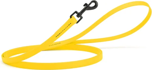 Miniatura 72 de Dogline Biothane - Correa impermeable para perro, correa de nailon tejido con revestimiento fuerte, con herrajes negros, a prueba de olores, fácil