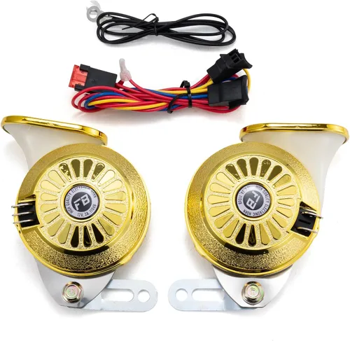 Miniatura 13 de FARBIN Bocinas de Coche Super Fuertes con Sonido Variable Bocina de Tren de 3 Sonidos 130db Tono Alto Bajo para Camiones, Barco, Tren, Motocicleta