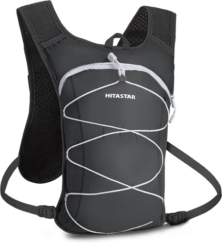 Mochila de hidratación con vejiga de hidratación de 2 litros, mochila de agua ligera, bolsa de escalada para senderismo, paquete de hidratación para
