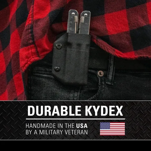Miniatura 2 de Clip & Carry Kydex - Funda multiherramienta para Victorinox SWISSTOOL, fabricada en Estados Unidos (multiherramienta no incluida)