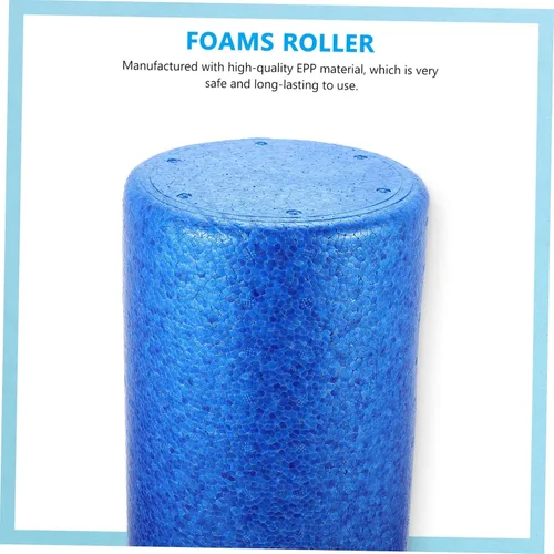 Miniatura 6 de KOMBIUDA Rodillo de yoga de espuma de alta densidad para relajación muscular y terapia de fitness, columna ligera para masaje de tejido profundo