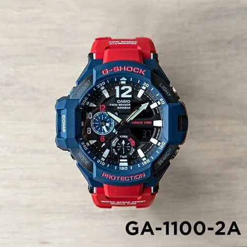 Miniatura 6 de G-Shock GA-11002A gravitymaster elegante relojEsfera AzulTalla única