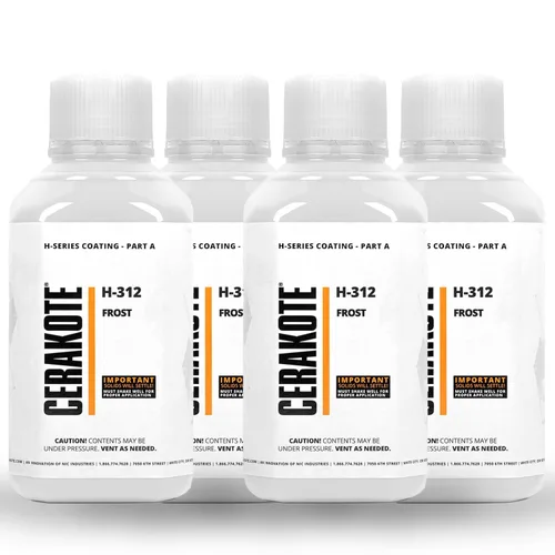 Miniatura 55 de CERAKOTE (Curación en horno) H-Series Negro Grafito [32 oz] H-146Q - Nuestra tecnología cerámica combina rendimiento con color en todos los metales