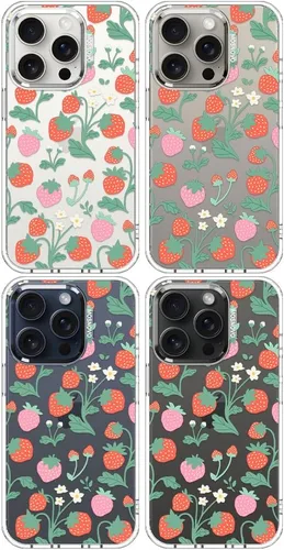 Miniatura 3 de MOSNOVO Funda para iPhone 15 Pro, [Buffertech protección contra caídas de grado militar de 6.6 pies] [Tecnología antidespegado] Diseño de funda