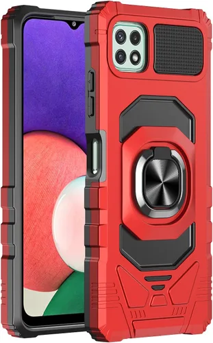 Miniatura 8 de Funda compatible con Boost Mobile Celero 5G Plus 2023 con protector de pantalla de vidrio [grado militar] anillo de montaje en automóvil con soporte