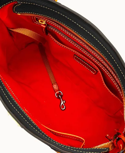 Miniatura 2 de Dooney & Bourke Women's Small Lexington Tote in Pebble Grain Leather, Handbag with Long Leather Shoulder Straps
