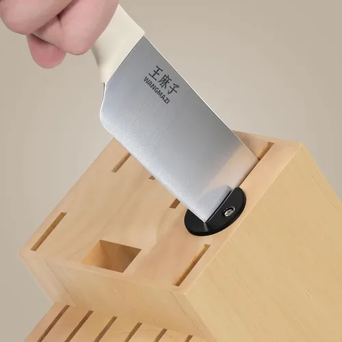 Miniatura 4 de WANGMAZI Juego de 15 cuchillos de acero inoxidable japonés de alto carbono, juego de cuchillos afilados para cocina, apto para lavavajillas, caja