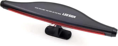 Tercera luz LED de freno, luz trasera central de montaje alto, barra de luz roja universal para remolque, para automóvil, SUV, camión, 28 LED de 12