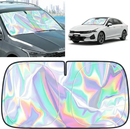 Miniatura 72 de Parasol para parabrisas Honda HR-V 2023-2025 – Cubierta plegable para parabrisas para accesorios HRV Protege el coche de los rayos solares