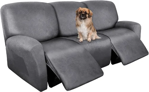 Miniatura 47 de ANARACHON Fundas para Sillas Reclinables Tipo Cuero, 4 Piezas Funda para Sillón Reclinable Lazy Boy, Protector de Muebles - Funda Suave Lavable