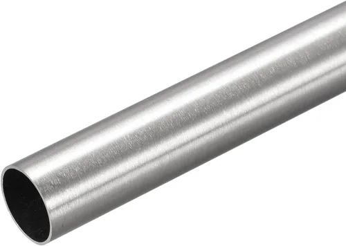 Miniatura 43 de uxcell Tubo de acero inoxidable 304, diámetro exterior de 18 mm x 2 mm de grosor de pared, longitud de 300 mm de tubería metálica para maquinaria