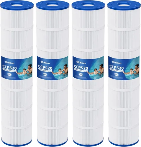 Miniatura 8 de Paquete de 4 cartuchos de filtro de piscina CCP320, compatibles con Pentair Clean & Clear Plus 320, reemplaza Pleatco PCC80-PAK4, Pentair R173573