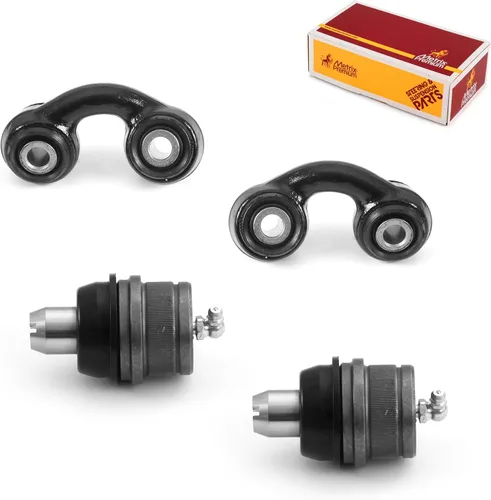 Miniatura 220 de Metrix Premium Chassis Parts - Juego de 4 piezas de articulación de rótula superior y barra estabilizadora delantera para Ford Ranger RWD 1998-2011