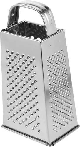 Healeved Power Tools - Rallador profesional de caja de acero inoxidable, rallador de queso, triturador de verduras con 4 lados para queso, verduras,