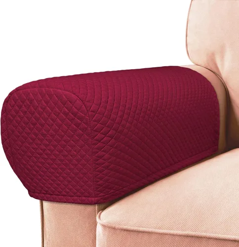 Miniatura 29 de Roytub Fundas para Reposabrazos de Sofá, Fundas para Reposabrazos, Funda Elástica para Reposabrazos para Sofás, Sillón, Sofá de Dos Plazas, Sillón