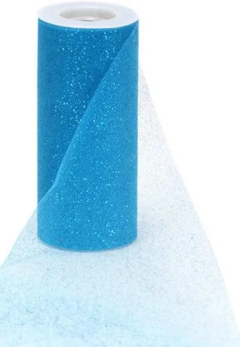Miniatura 10 de Offray Sparkle - Cinta de tul para manualidades, 18 pulgadas por 10 yardas, narciso