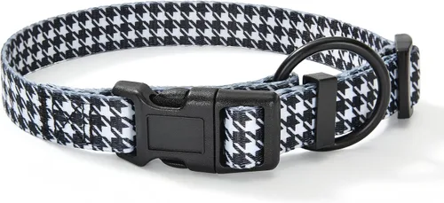 Miniatura 9 de Mile High Life Collar de nailon para cachorros con bonitos patrones, ligero, collar para niña y niño para perros pequeños, medianos y grandes