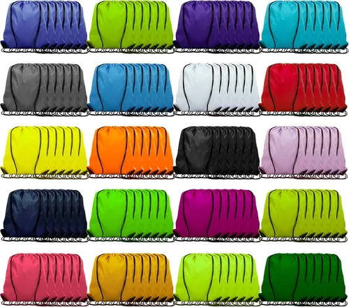 Mochila con cordón, Varios colores, Moda