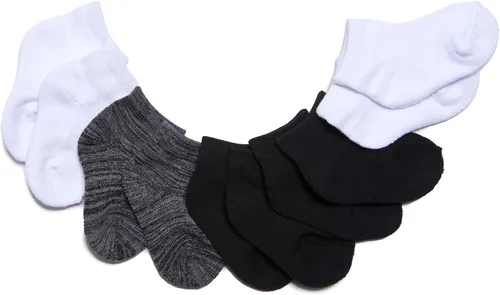 Miniatura 4 de Nuby Paquete de 10 calcetines para bebés de corte bajo y medio cojín para niños