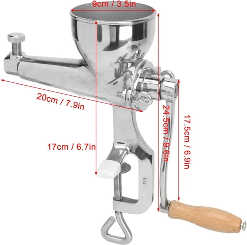 Miniatura 3 de exprimidor manual, exprimidor manual, Manuales de Acero Inoxidable de Hierba de Trigo Exprimidor de Frutas de Mano Verduras Exprimidor para Exprimir