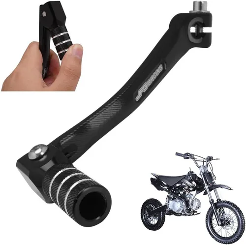 JFG RACING Palanca de cambio plegable para motocicleta, pedal CNC universal para CRF XR RM KX KLX TTR PW SSR Apollo TAO TAO SDG 50cc - 125cc Dirt