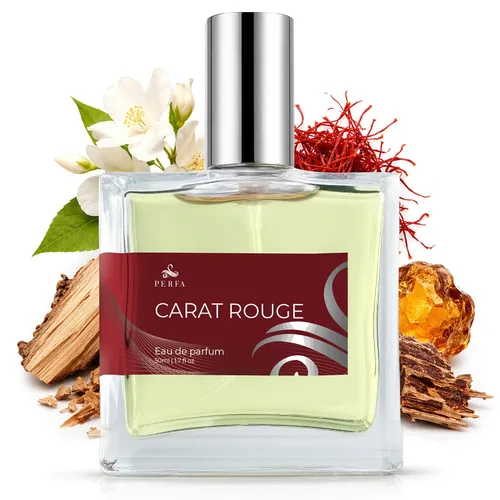 Perfa Eau De Parfum Inspirado Para Mujer | Aroma de ámbar floral B.accarat con jazmín, azafrán | Almizcle limpio seco | Larga duración | Fragancia