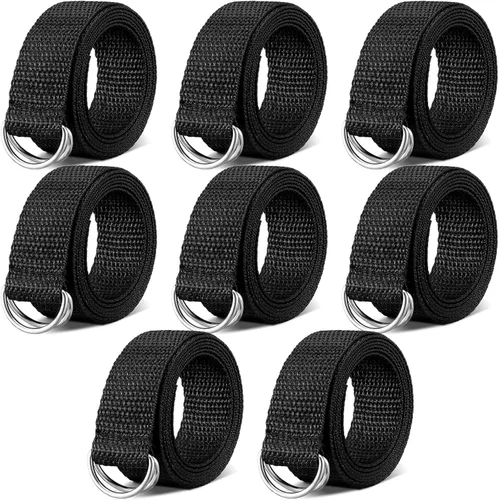 Miniatura 12 de Seematn Web - Cinturón de fútbol de 52 pulgadas, cinturón de fútbol con anillo en D para hombres, mujeres, jóvenes, niños y niñas Azul