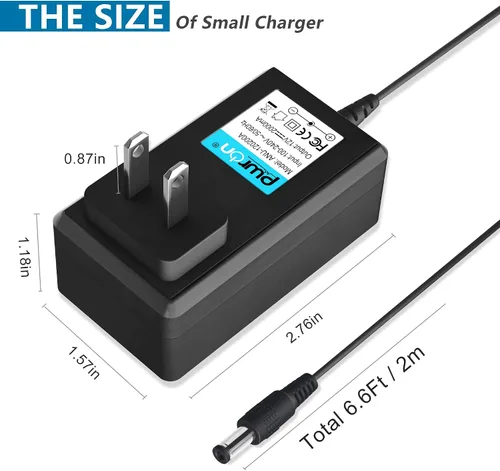 Miniatura 4 de Cargador de impresora de 12V 2A AD-E001 Adaptador de corriente CA compatible con P-Touch Edge Label Maker PT-D400 PT-D400AD PT-D450 PT-D600 PT-E300