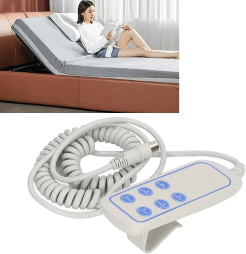 Miniatura 5 de Garosa Controlador reclinable, cama elevadora, control remoto IP66, silla elevadora eléctrica, controlador de mano con enchufe de 8 pines, cable