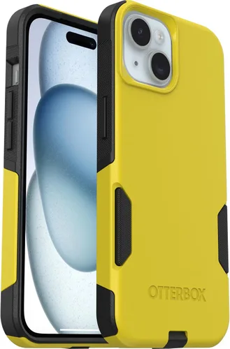 Miniatura 10 de OtterBox Funda de la serie Commuter para iPhone 14 y iPhone 13 (solamente), color negro, delgada y resistente, apta para bolsillo, con protección