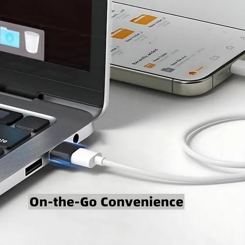Miniatura 5 de Adaptador USB a USB C, adaptador USBC hembra a A macho de cargador de automóvil, convertidor OTG de enchufe USB-C para iPhone 16, 15, 14, 13 Plus