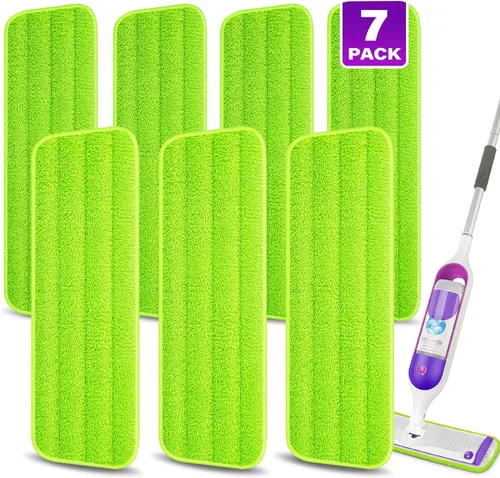 Miniatura 8 de 7 Almohadillas Reutilizables para Trapeador Swiffer PowerMop - MEXERRIS Almohadillas de Microfibra Húmeda para PowerMop Repuestos Lavables a Máquina