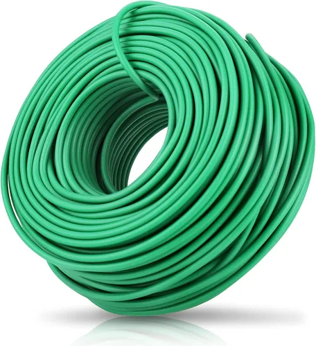 YDSL 100 pies de amarre suave para plantas, amarres de jardín verdes para el soporte de plantas trepadoras, tomates, vegetales, (Diámetro - 2.5MM)