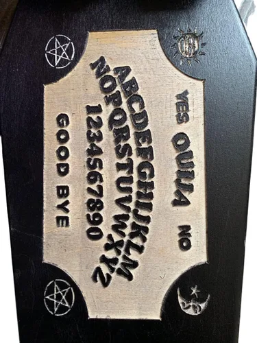 Miniatura 3 de Coffin Ouija Skateboard Longboard 30x9 Coffin Croozer
