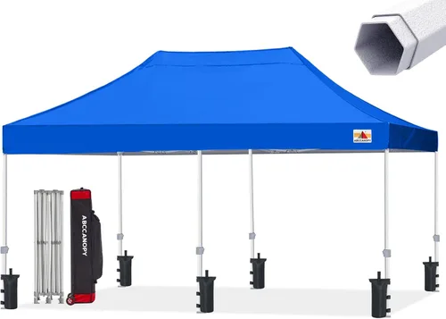 Miniatura 50 de ABCCANOPY Tienda de campaña con toldo emergente comercial 10x10 Serie Premium, Beige