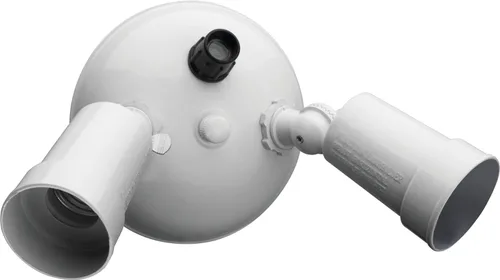 Miniatura 6 de Lithonia Lighting OFTH 300PR 120 P WH-M12 - Soporte ajustable doble PAR con atardecer a amanecer, 120 voltios, 300 vatios, color blanco