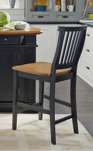 Miniatura 2 de Homestyles Taburete Americana Black